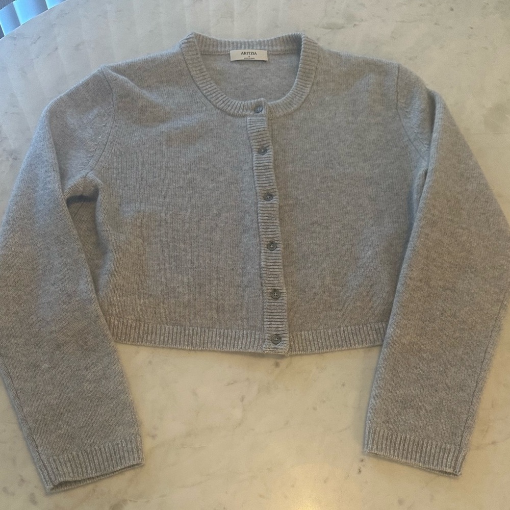 Aritzia soft cashmere cardigan